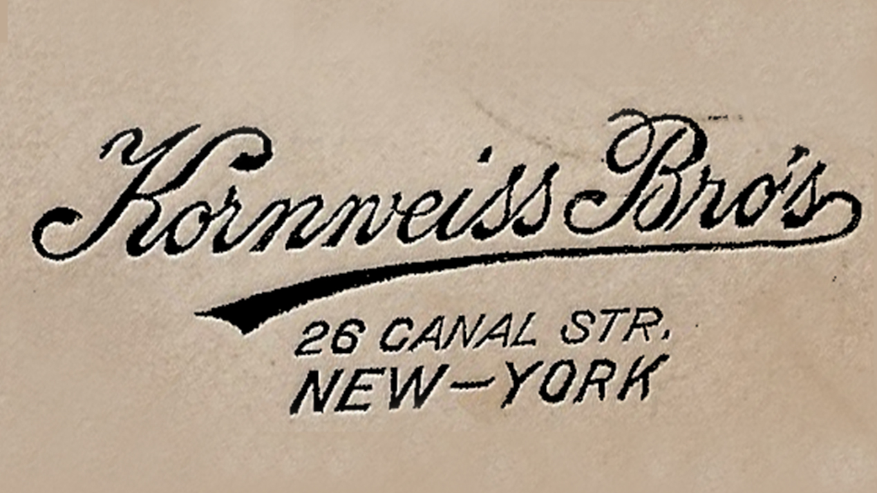 Kornweiss Brothers studio branding