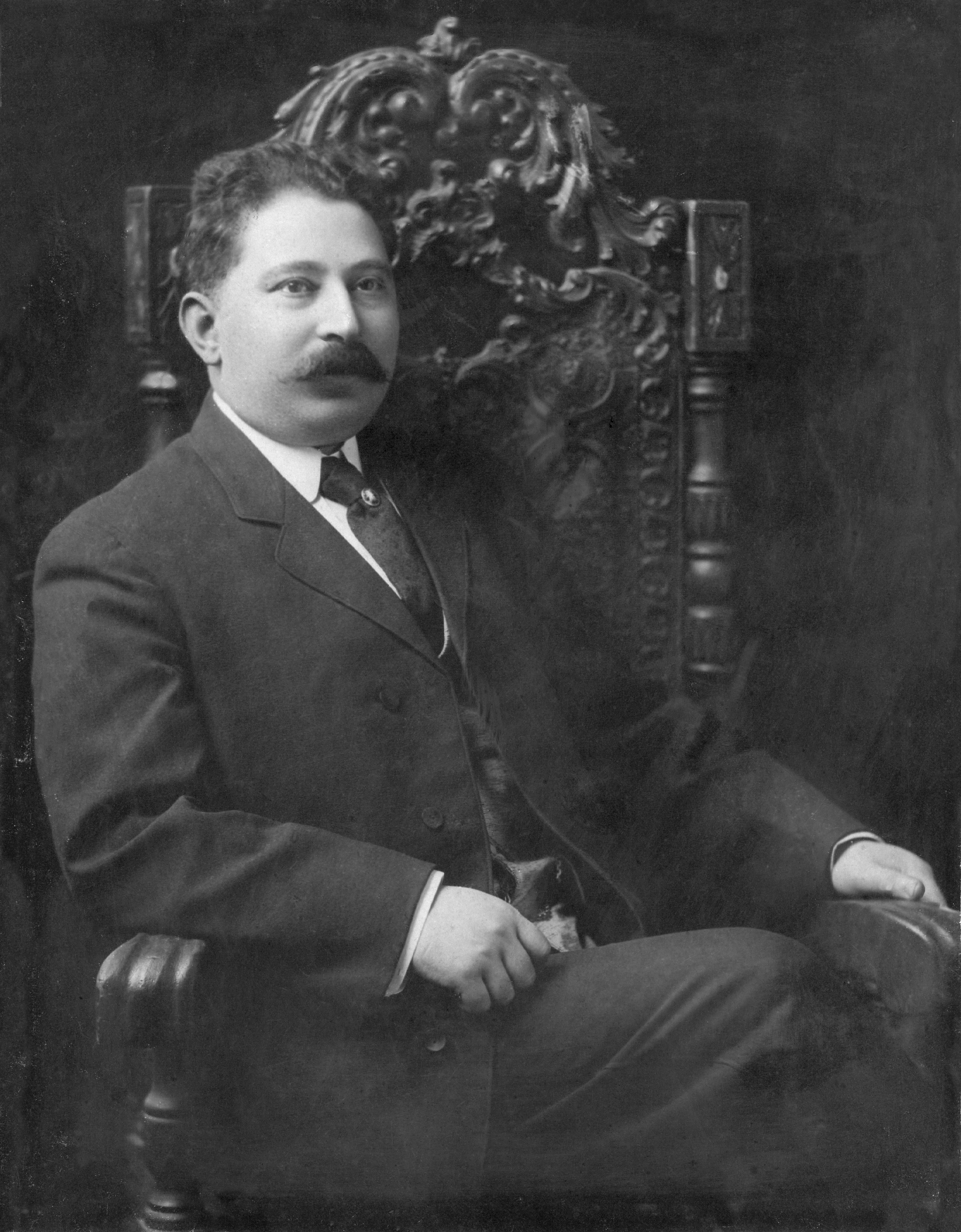 Joseph Kornweiss, founder of Kornweiss Photography, circa 1905