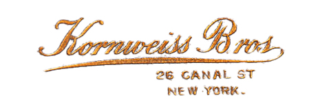 Kornweiss Brothers studio logo